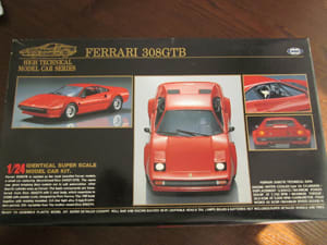 Amazon.co.jp: ② マルイ 1/24 フェラーリ 308 GTB レーシング