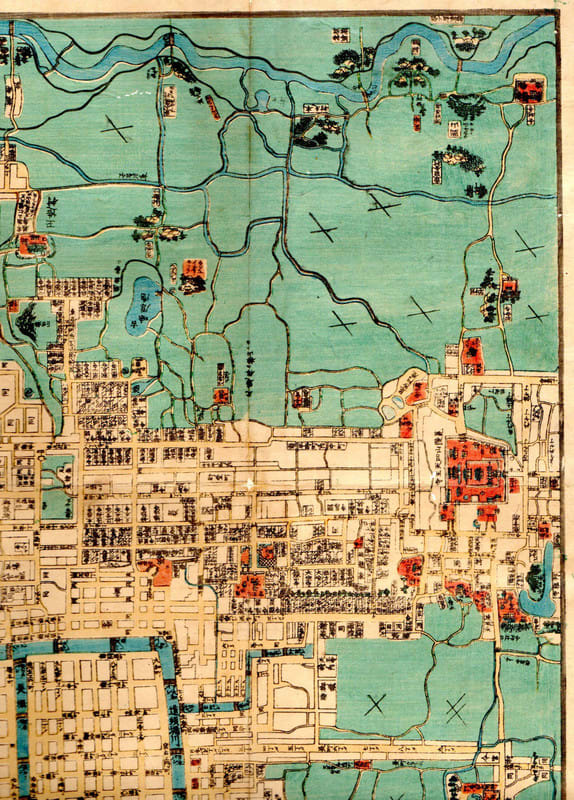 H－130 大坂圖 文久三年 - 新日本古地図学会
