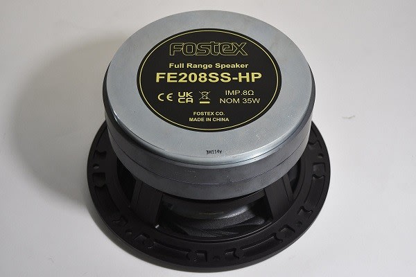 FE208SS-HP フォステクススピーカー2台