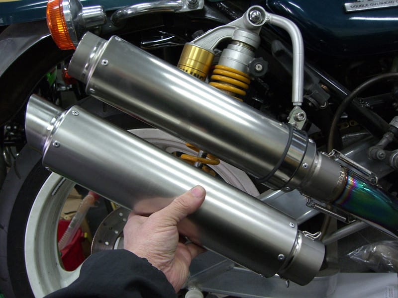 Z用 ノジマ特注 TYPE-SC スパイラルコレクターチタンマフラー