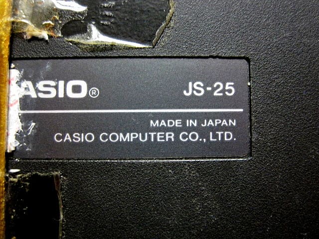 CASIO JS-25 加算式電卓の名品 - 時の栞