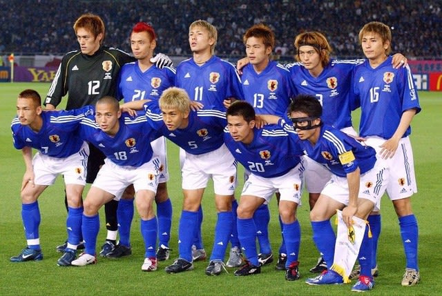 サッカー・フットサル新品未使用 日本代表 ユニフォーム 2001-2002 ヴィンテージ 日韓W杯