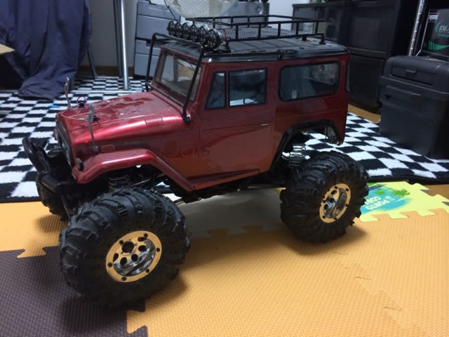 タミヤCR-01元にもどす。 - TAMIYA CC-01大好き!