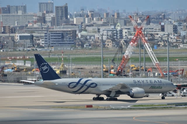 まさかのアリタリア、ルフトハンザ、NCA＠羽田空港！！！（4月