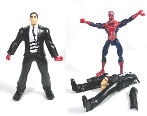 本日公開！スパイダーマン3」 HASBRO 5inch Figures - RAVERS CAGE