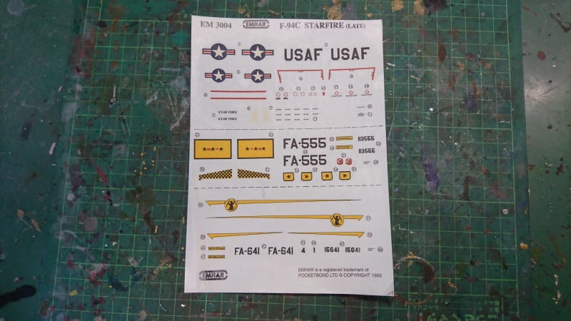 連載 世界の名作発掘(第18回） エマー1/72「F-94Cスターファイアー」