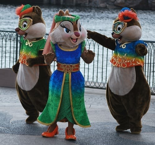 1814 (・´`(◇) ディズニーシー ・ ハロウィーン ぬいぐるみ