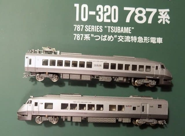 KATOのAssyパーツを使った787系の加工と車端部床下機器の KATOのAssyパーツを使った787系の加工と車端部床下機器の