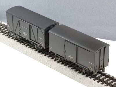 貨車ワム50000 & 貨車ワム23000 Eidai プラモデル 貨車ワム50000 & 貨車ワム23000 Eidai プラモデル 貨車ワム50000