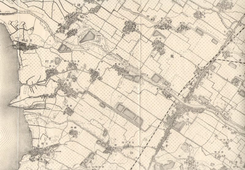 希少】古地図 島根県地図 明治25年3月発行 1242 ちなむ