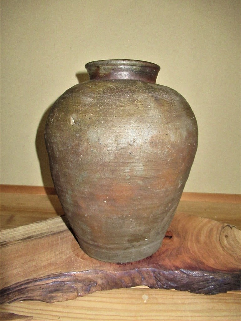 古備前波状文壷 その4 室町中期 - 夜噺骨董談義 古備前波状文壷 その4 室町中期 - 夜噺骨董談義
