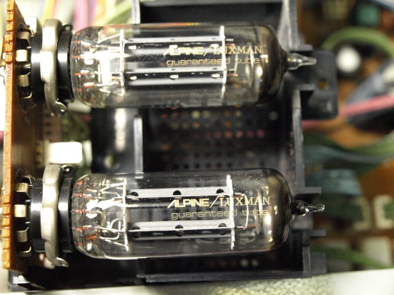 希少】ALPINE/LUXMAN LV-103u 真空管 アンプ せせこましい