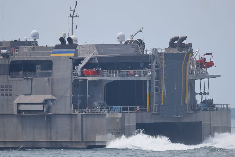 遠征用高速輸送艦「スピアヘッド級」米海軍高速輸送船グアム 遠征用高速輸送艦「スピアヘッド級」米海軍高速輸送船グアム