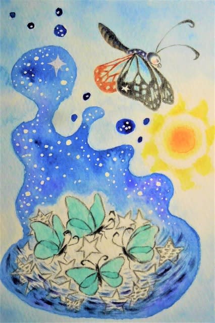 糠地郷蝶のはがき絵大賞展 - 蝶の里山 糠地郷蝶のはがき絵大賞展 - 蝶の里山