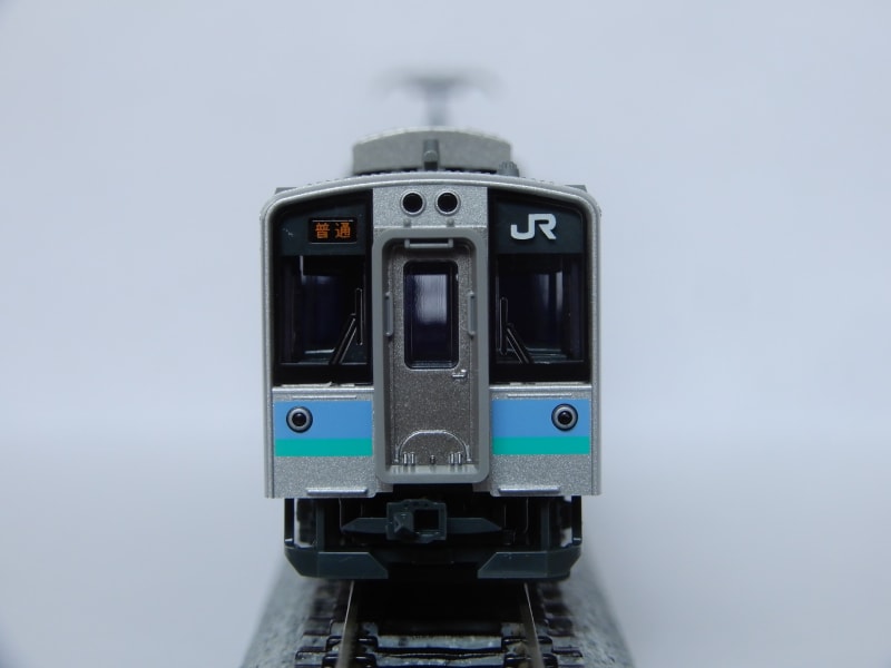 KATO E127系100番台(更新車・霜取りパンタ搭載) 2両セット 入線