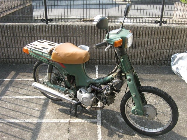 スズキ・バーディー50(BA41A / FB50M) プチレストア その5