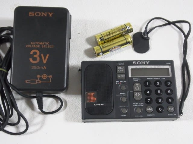 SONY, ICF-SW1 - テレビ修理-頑固親父の修理日記 SONY, ICF-SW1 - テレビ修理-頑固親父の修理日記
