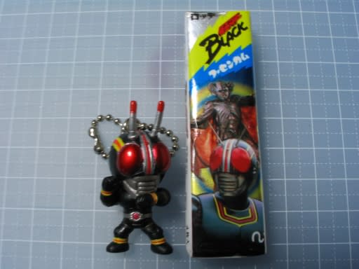 かわいい新作 仮面ライダーBLACK フーセンガム - 城西ドンガルドン 特撮