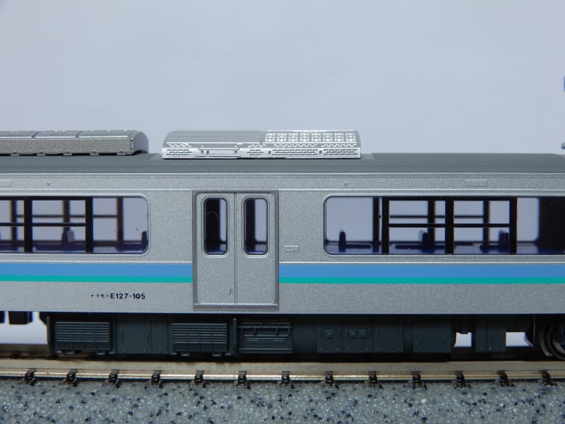 KATO E127系100番台(更新車・霜取りパンタ搭載) 2両セット 入線