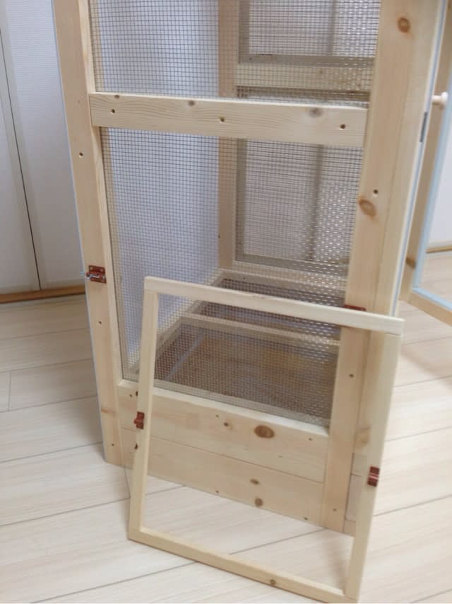 作製ケージご紹介① - F and K 爬虫類木製ケージ作製販売