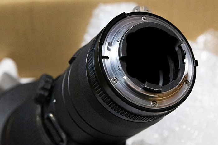 ヤフオクでAi NIKKOR ED 400mm F3.5sを衝動買い(苦笑) - 鉄 ヤフオクでAi NIKKOR ED 400mm F3.5sを衝動買い(苦笑) - 鉄