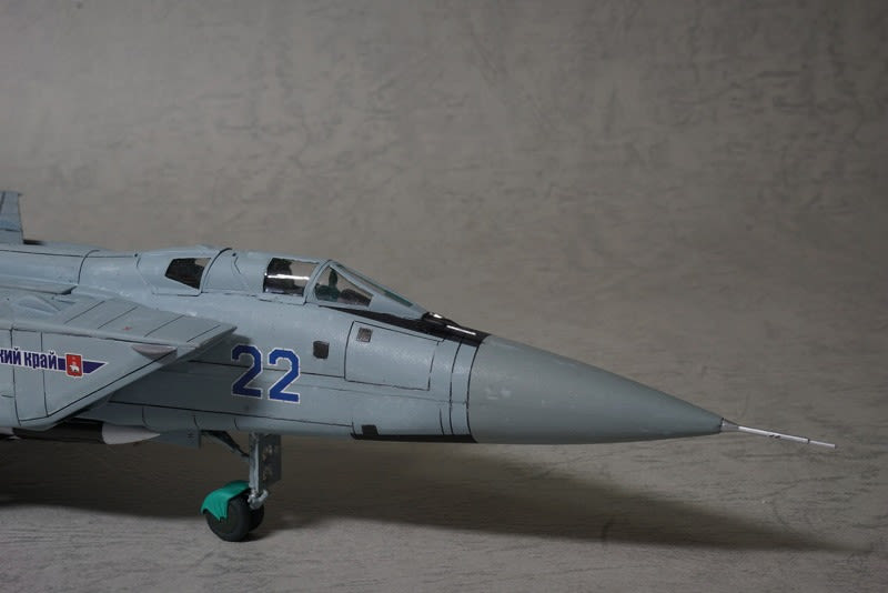 1/72】ミコヤンMiG-31B ロシア空軍【ギャラリー】 - 黒鉄重工 1/72】ミコヤンMiG-31B ロシア空軍【ギャラリー】 - 黒鉄重工