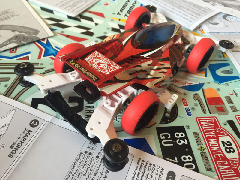 TAMIYA THUNDER SHOT Mk.II RED SPECIAL - どれいんりあー(ミニ