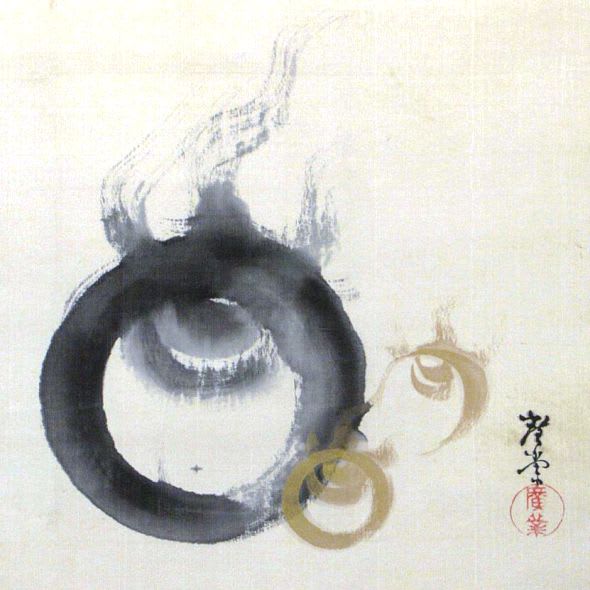 宝珠図 寺崎廣業筆 その20 - 夜噺骨董談義