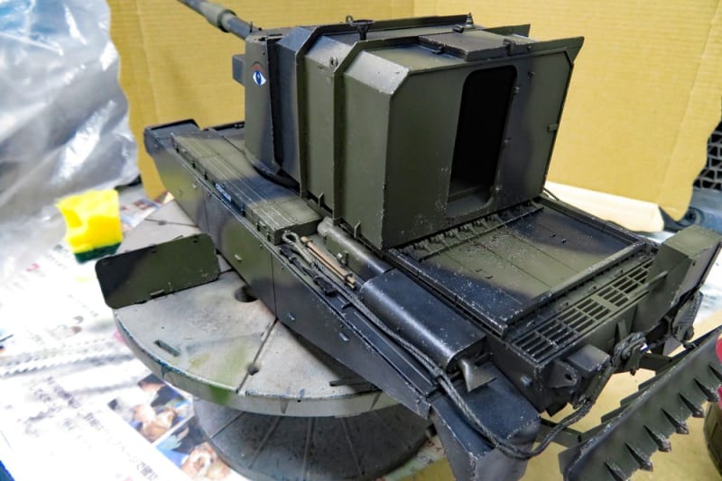 FV4005 STAGE II AFV CLUB 1/35 #13 チッピング2 - はじめの