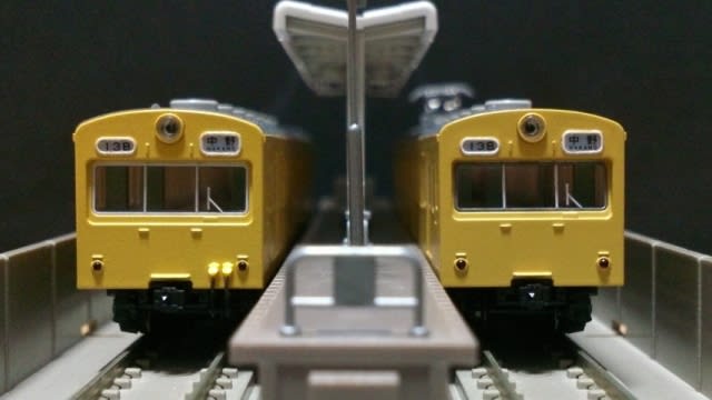 国鉄101系中野電車区13F [Mc59] 3+7内嵌式尾灯車編成 (モハ101