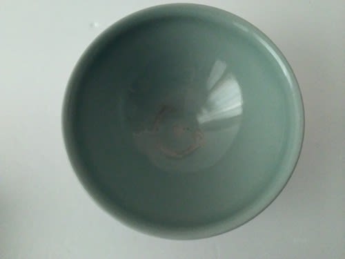 初代諏訪蘇山青磁天目茶碗 - 遅生の故玩館ブログ