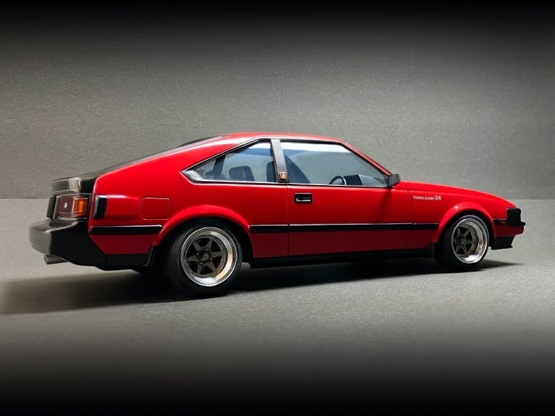 1/24 トヨタコロナ2000GTと1982年頃のトヨタ車 製作記(22 1/24 トヨタコロナ2000GTと1982年頃のトヨタ車 製作記(22