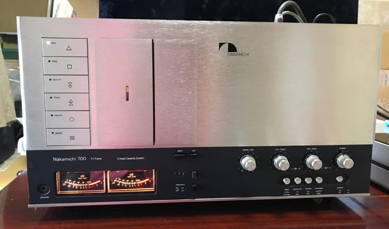 Nakamichi 700 について - Decca Decolaがお嫁入り Nakamichi 700 について - Decca Decolaがお嫁入り