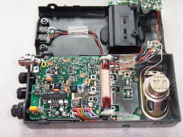 世界有名な SONY, ICF-PRO80 テレビ修理-頑固親父の修理日記 - ラジオ・コンポ