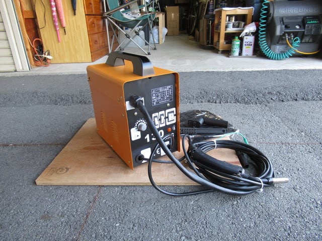 半自動溶接機 MIG130 100V 購入しました - Kinoの自転車日記 半自動溶接機 MIG130 100V 購入しました - Kinoの自転車日記