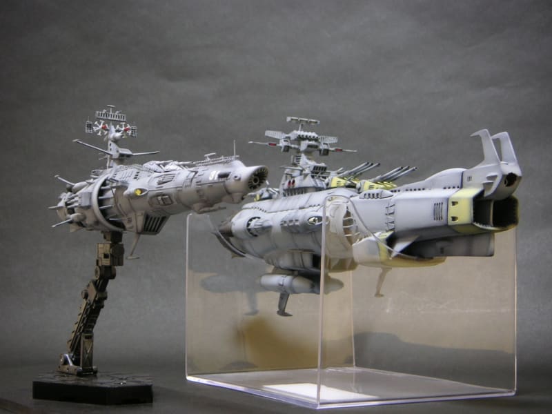 1/700 アンドロメダ級戦略指揮戦艦① - 我が家の地球防衛艦隊 1/700 アンドロメダ級戦略指揮戦艦① - 我が家の地球防衛艦隊