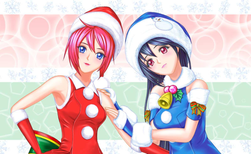 イラスト ヒツギ コオリ クリスマス Pso2 アレンティのぷそにっき