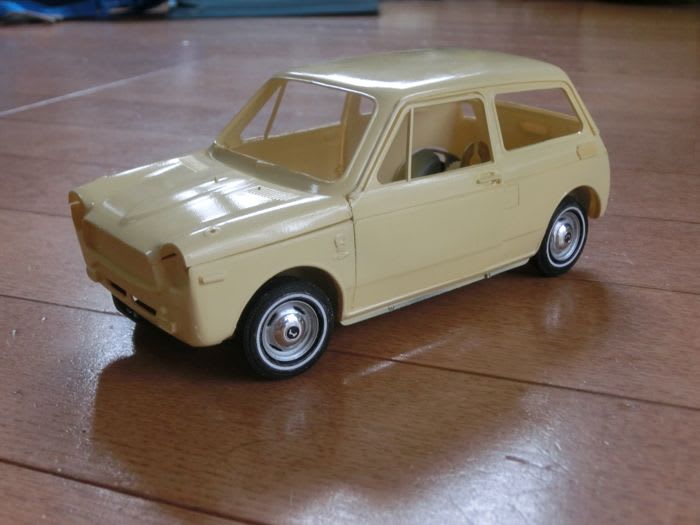 1/18タミヤ ホンダNIII 360 製作記 製作開始 - sportscar graphic