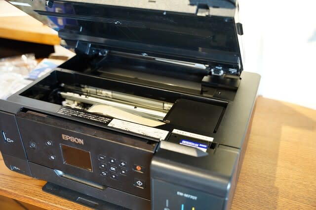 プリンターのインク交換 EPSON EW-M770T - 音楽喫茶・ヤギヤ店長 プリンターのインク交換 EPSON EW-M770T - 音楽喫茶・ヤギヤ店長