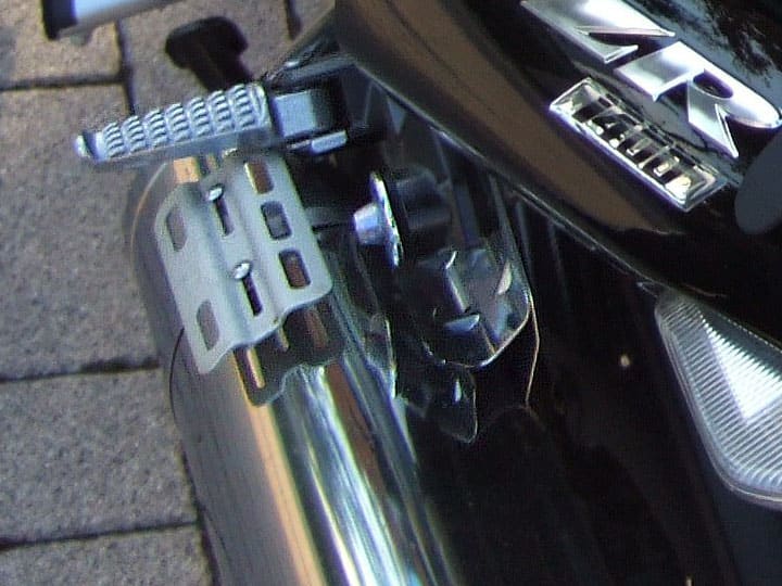 ZZR1400 ヒートプロテクター装着 - ZZR1400 PHANTOM Ninja 黒影