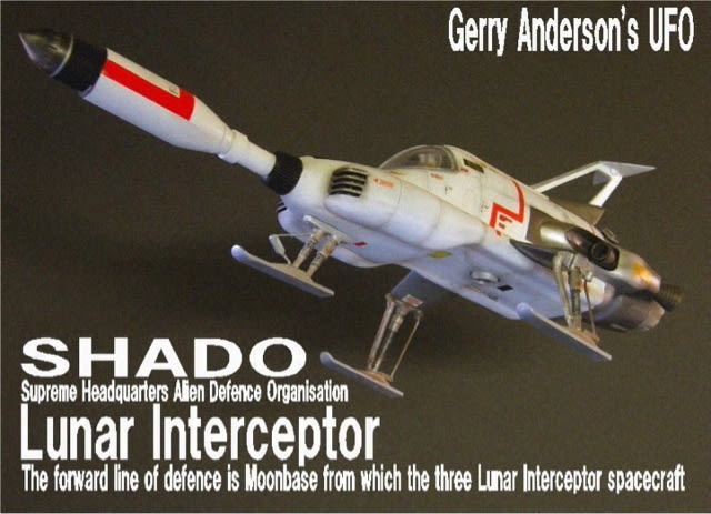 バンダイ 謎の円盤UFO インターセプター SHADO'S SPACE FIGHTER
