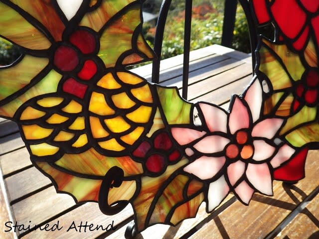 クリスマスリース (11/28) - Stained Glass : Stained Attend クリスマスリース (11/28) - Stained Glass : Stained Attend