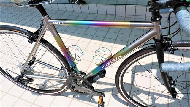 激安超安値 TIG ロード チタンフレーム 自転車本体