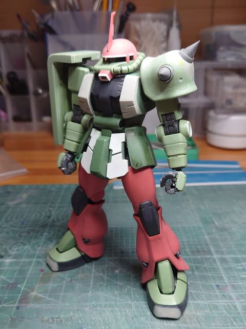MG シャア専用ザク 2.0 - ガンプラ製作記