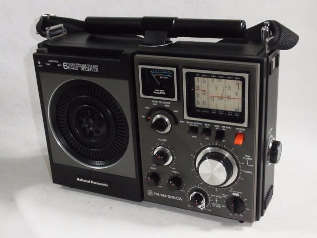 ナショナル RF-1188 – 微妙なポジションの高級BCLラジオ