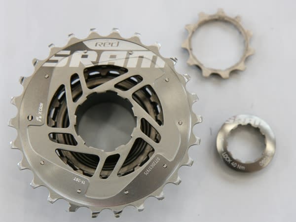SRAM RED XG1090 Cassette ~ Di2に149gのスラムレッド SRAM RED XG1090 Cassette ~ Di2に149gのスラムレッド