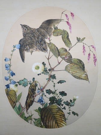 渡辺省亭「赤坂離宮花鳥図画帖」（東京国立博物館） - ウェネト