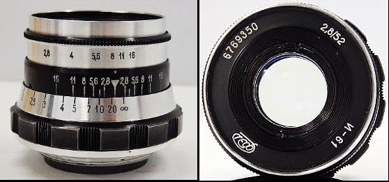 第604沼】Industar-61 52mm F2.8 中期型 旧ソ連製レンズが好きに