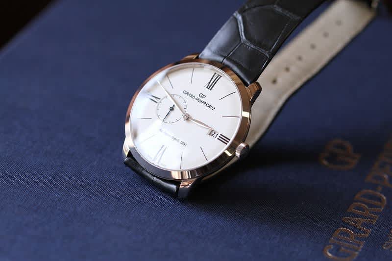 ｼﾞﾗｰﾙ・ﾍﾟﾙｺﾞ USED 1966ﾌﾗﾝｿﾜ・ﾍﾟﾙｺﾞ 18KWG 34本限定 - 林時計鋪