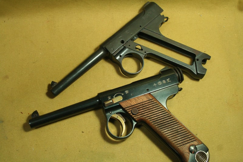 十四年式拳銃の再仕上げ(マルシン製ガスガン)その3・完成 十四年式拳銃の再仕上げ(マルシン製ガスガン)その3・完成